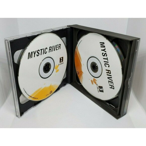 Dennis Lehane Mystic River Performed by David Strathairn 5 Discs CD 2000 Harper - Picture 5 of 12
